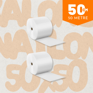 Balonlu Naylon 2 Adet 50cm x 50mt 30gr (Kalın)