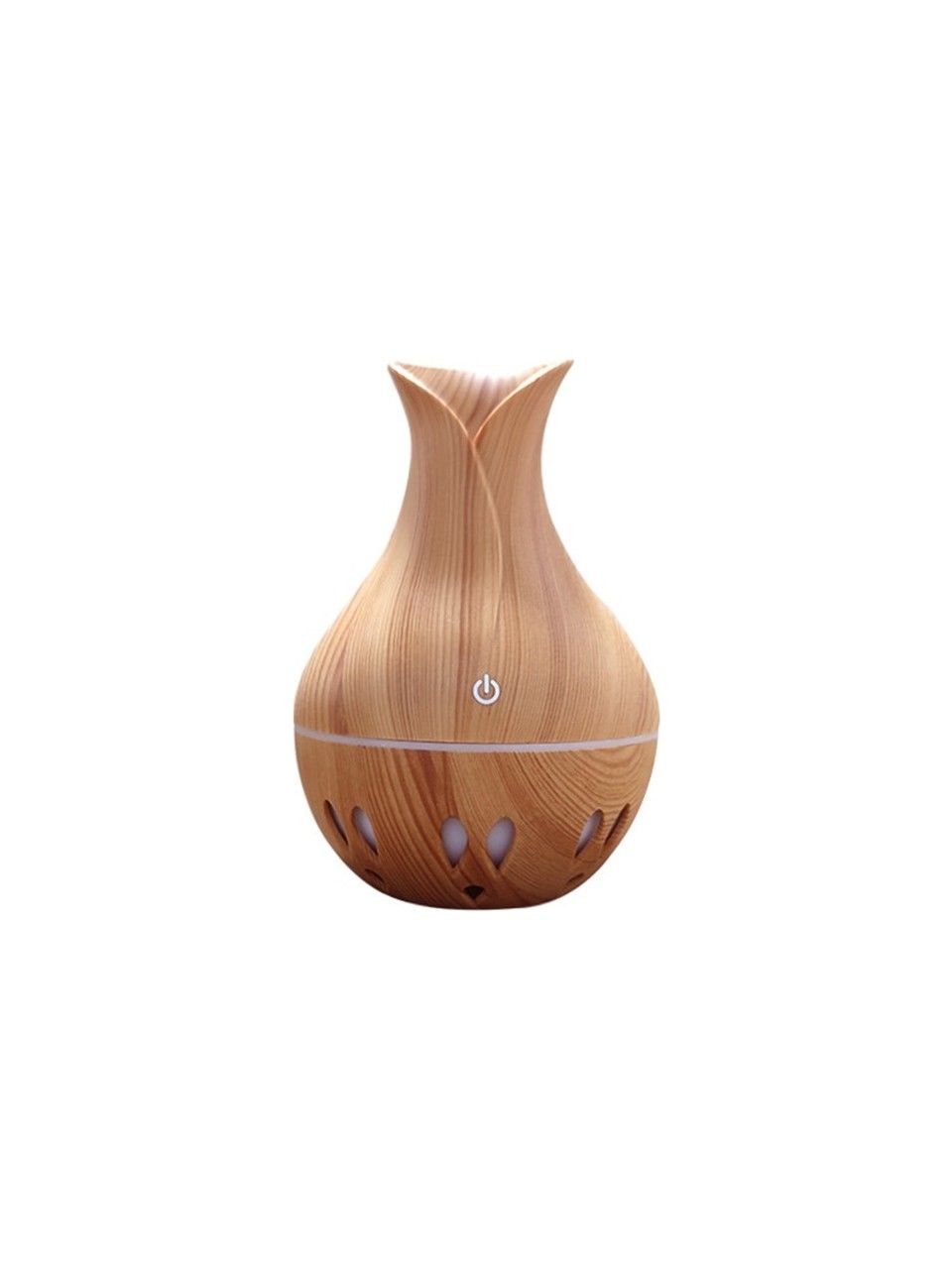 Ultrasonic Humidifier Led Işıklı 200ml Ahşap Hava Nemlendirici