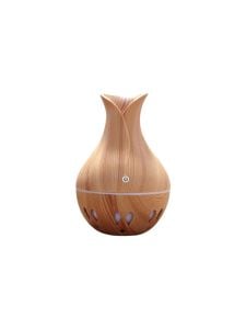 Ultrasonic Humidifier Led Işıklı 200ml Ahşap Hava Nemlendirici