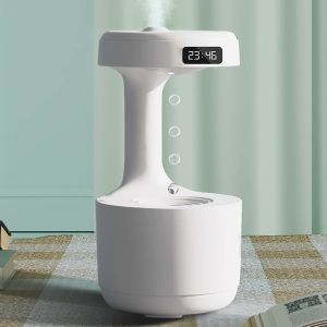 Anti Gravity Su Damlası Hava Nemlendirici, 600ml Anti Yerçekimi Nemlendirici Soğuk Sis Sessiz